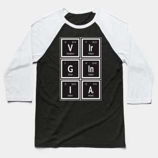 Virginia State of Elements Baseball T-Shirt